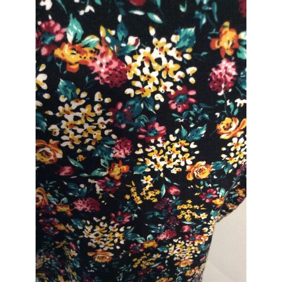 Sleeveless Floral Tank Front Pocket LA Hearts Size Large L Womens - Picture 3 of 6